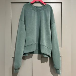 Lululemon Soft Stream Perfectly Oversized Cropped Sweatshirt Size 2